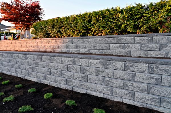 Concrete Retaining Wall Installation in San Mateo