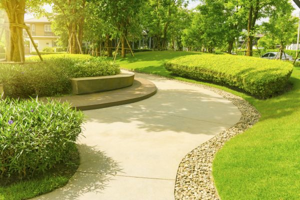 Cement Walkway Installation in San Mateo