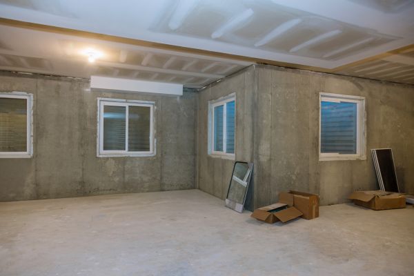 Basement Concrete Installation in San Mateo
