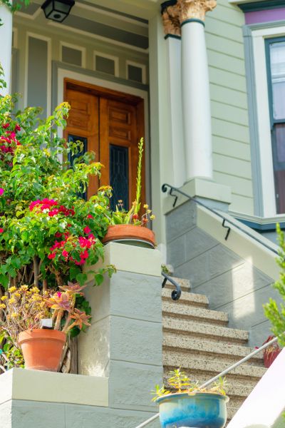 Cost of Entrance Stairs Installation in San Mateo