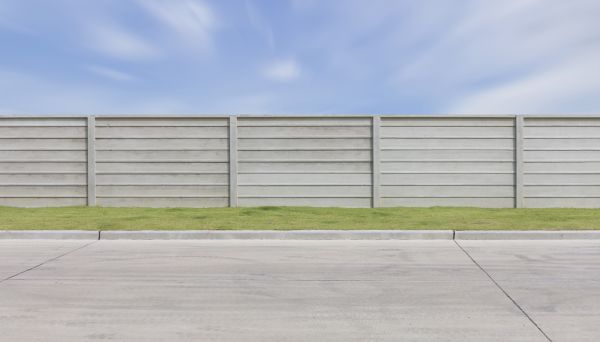 Concrete Fence Installation in San Mateo