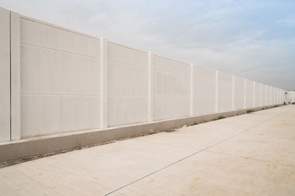 Concrete Fence Construction in San Mateo
