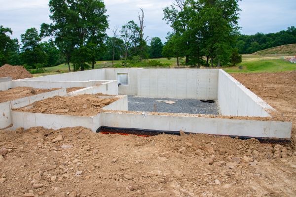 Basement Foundation Pouring in San Mateo
