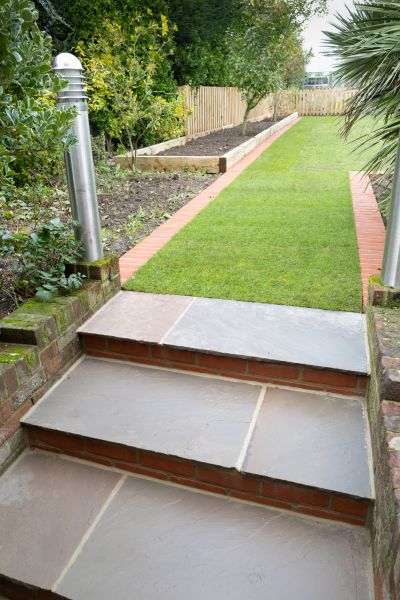 Backyard Steps Installation in San Mateo