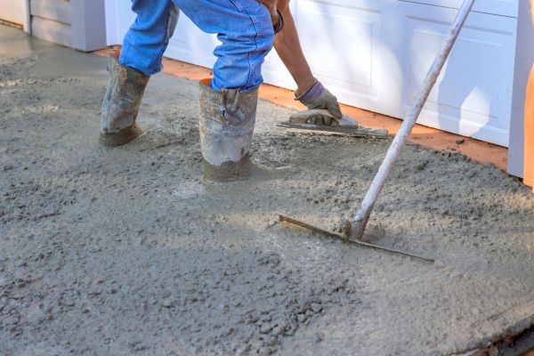Driveway Slab Construction in San Mateo