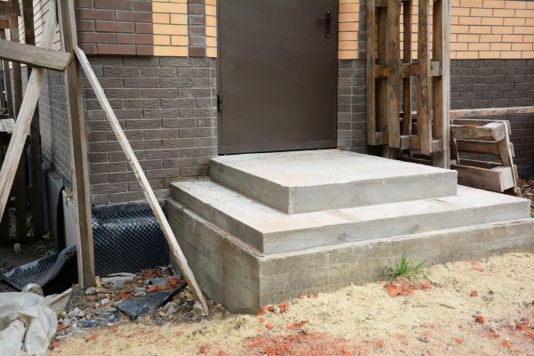 Cement Steps Construction in San Mateo
