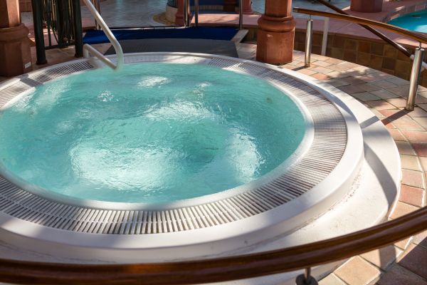 Cost of Hot Tub Patio Construction in San Mateo