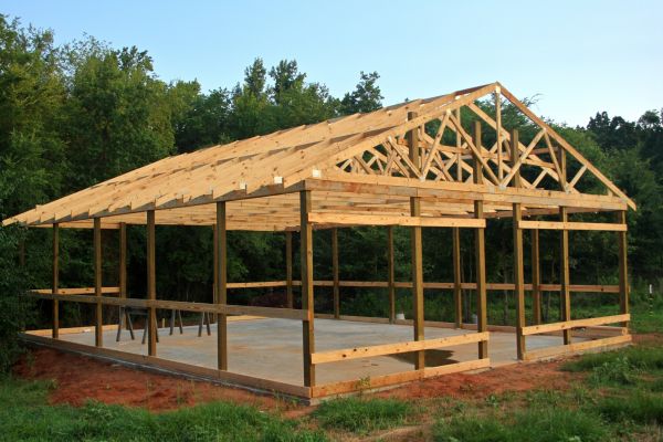 Barn Pad Installation in San Mateo