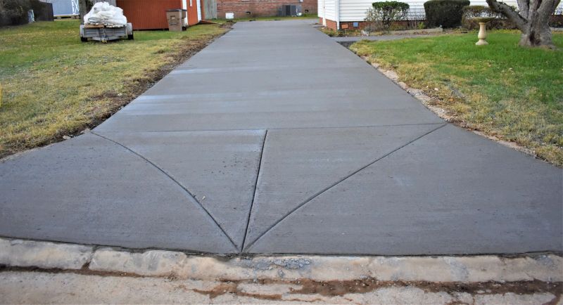 Driveway with Edging Details