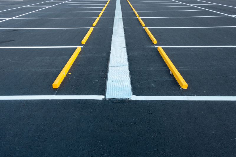 Parking Lot Apron Installation